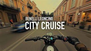 POV | Chill city ride | Benelli Leoncino 500 Trail [4K]