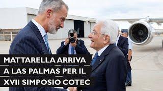 Arrivo del Presidente Mattarella a Las Palmas