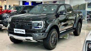 New 2024 Ford Ranger Raptor 4x4 Black Color Review Interior and Exterior