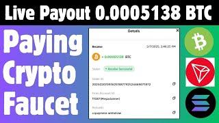 Instant Claim FREE BITCOIN! Earn Up to 0.0005 BTC Every 2 Minutes with FAUCETPAY SATOSHI 2025 #btc