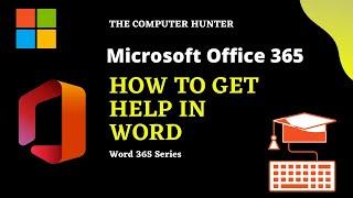 How to get help in word