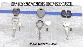 Remove Car Key Transponder Chips in Minutes