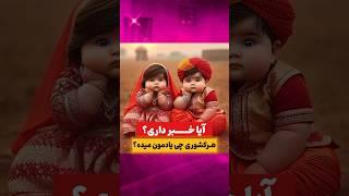 دانستنی کشورها  فکت و دانستنی های جالب با آیا خبر داری؟