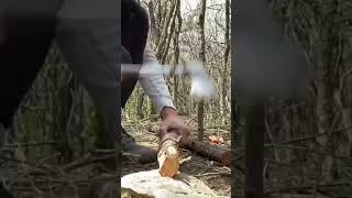 Make Homemade Bushcraft Wood Stakes