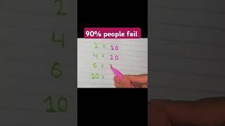 IQ test for genius #short#viral #trick #maths #