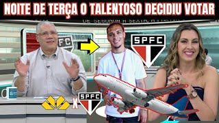 DECISÃO DE ÚLTIMA HORA NA TERÇA FEIRA O TALENTOSO CRAQUE CONFIRMA SEU RETORNO AO SPFC E DEIXA TODOS