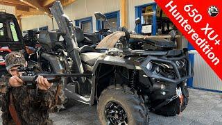 Jagdausrüstung auf dem Quad transportieren? Mit der Can Am Outlander 650 Max XU+! LinQ Umbau 1Min