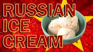 How to Make Russian Plombir Ice Cream