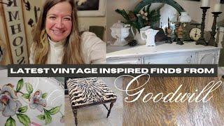 NEW Goodwill Finds | Tips + Ideas On What To Look For When Shopping For Vintage Decor