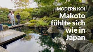 Mit Makoto in Jürgen Kirchners Privatgarten | Modern Koi Blog #6925