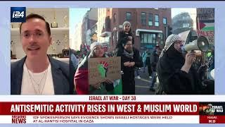 "Antisemitism is on the rise? It has already risen," says Yuval David, i24News. Hate/attacks of Jews