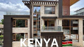 Inside a KENYA VILLA With an Elevator & Cinema, this Home Will Shock You!