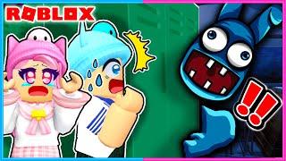 青いバケモノ『モー』の授業から逃げるロブロックス【 ROBLOX / ロブロックス 】