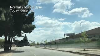 Jose Mier Drives Glenoaks in Sun Valley During COVID