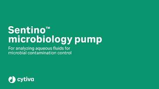 Sentino microbiology pump - Cytiva