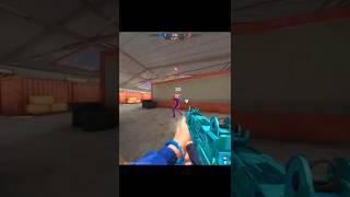 Acting like a BOT then POPPING OFF with a SMG gun pt3  #bloodstrike  #battleroyalegame #shorts