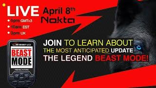 BEAST MODE LIVE ! - Latest Update v1.14 Available Now On The Nokta Website | Nokta Legend
