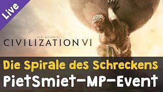 Die Spirale des Schreckens  Civilization 6 von & mit @pietsmiet  7 Mitspieler (Live)