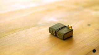 Miniature Vintage Handmade Journal | DIY | artwist #diy