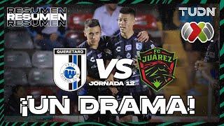 HIGHLIGHTS | Querétaro vs FC Juárez | CL2024 - Liga Mx J12 | TUDN