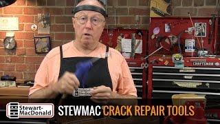 StewMac Crack Repair Tools Demo