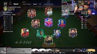 Rivals Rewards | Portugal WL prep | Packing 96 David -  LIVE POOR MAN RTG Day 235 - FC24