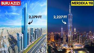 Burj Azizi: Dubai’s Next SUPERTALL SKYSCRAPER That Will Rival Malaysia’s Merdeka 118