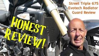 Triumph Street Triple 675 Evotech Radiator Guard – Honest review after 28.000 km