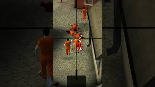 Sniping Escaped Prisoners in Style  | (Sniper3D) ~ 4K #shorts #gaming #viral