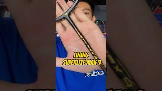 Raket Murah, Berkualitas, Mudah Digunakan | Lining Superlite Max 9 #lining #pominton #badminton