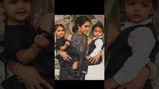 Isha Ambani with Her Cute Little Twins @ Anant Ambani Pre Wedding Gala