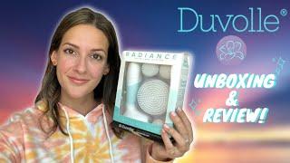 Duvolle Radiance Spin-Care System, Skin Cleansing Brush Unboxing & Review! ‍️ Adara Unboxed
