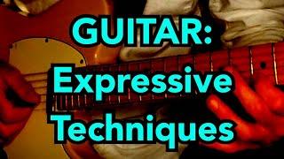 GUITAR: Expressive Techniques