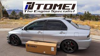 Tomei Expreme Titanium Exhaust For My Evo 8! INSANELY LOUD