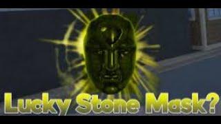 NEW LUCKY STONE MASK CINEMATIC + NEW CRYSTAL UMBRELLA!!! (yba)