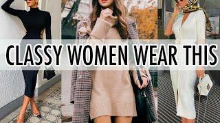 How to Dress Classy *10 Tips to Look Classy & Elegant*