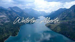 Waterton National Park Cinematic Drone Video (4K) | A Breathtaking Aerial Journey