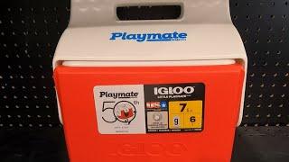 IGLOO LITTLE PLAYMATE 7 QUART COOLER CLOSER LOOK IGLOO COOLERS REVIEW REVIEWS SHOP SHOPPING