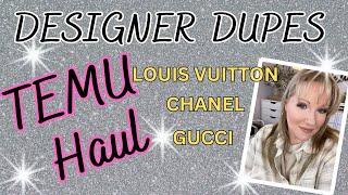 TEMU HAUL  ALL DESIGNER DUPES!!!