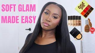 Soft Glam Makeup for Dark Skin | Tips for a Flawless Glow| Adama The Problem