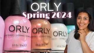 Orly Aqua Aura Spring 2024 | Nail Polish Swatch, Review, and Comparisons | Polish with Rae