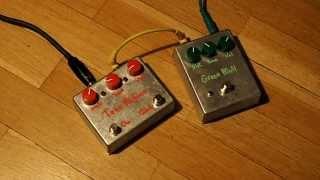 Analog Fox Tone Machine vs Green Muff