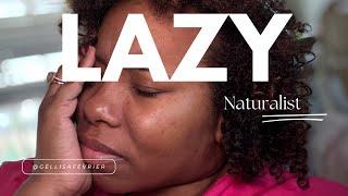 Going Natural is just being lazy...