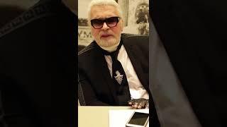 KARL LAGERFELD: "FORGET ABOUT BORING EXPLANATIONS"!