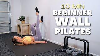 10 MIN BEGINNER WALL PILATES WORKOUT