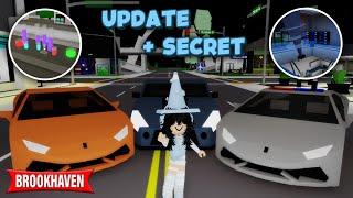  NEW VEHICLE + SECRET UPDATE! in Brookhaven RP ROBLOX