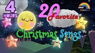 Top 20 Christmas Songs Favorite Collection  Relaxing Music for Babies to Sleep - 4 hours