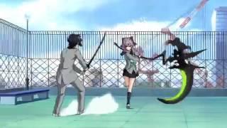 Owari No Seraph  - Shinoa vs  Yuuichirou