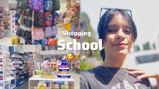 خرید لوازم تحریر و آنباکس️ | ولاگschool girl