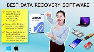 2022 The Best data recovery software Tenorshare 4DDiG to recover corrupt drive files | Stay Tuned